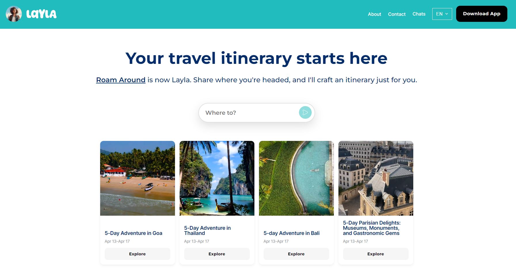 [Layla AI] 여행 AI로 여행 계획 세우기
